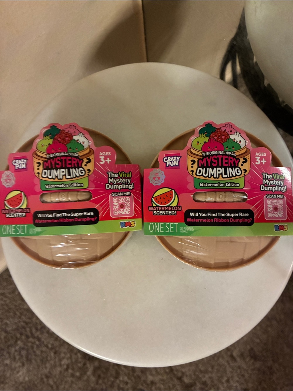 Mystery Dumpling Watermelon Scented Surprise - Set of 2